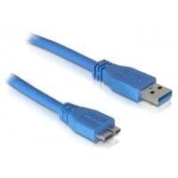 DeLOCK - USB-kabel - 9-stifts USB typ A (M) - 10-stifts mikro-USB typ B (M) - 3,0 m (USB / USB2.0 / USB3.0) (82533)