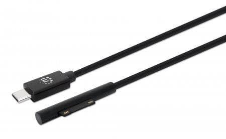 Manhattan 353632 latauskaapeli USB-CTM Surface® Connectiin 1,8 m musta
