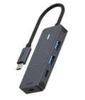 Miniatyrbillede 1 af 5: Rapoo USB-C til USB-A & USB-C Hub