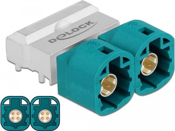 Delock HSD Z -liitin 2 x PCB (90356)