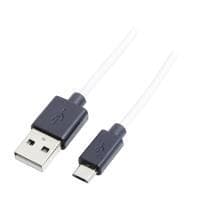 Logilink Style - USB-kabel - 5-benet mikro-USB type B (M) - USB type A, 4-benet (M) (USB/USB 2.0) - sort (CU0063)