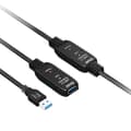 Miniatyrbild 1 av 10: Club 3D USB 3.2 Gen1 aktiv förlängningskabel 10 meter M/W 28AWG