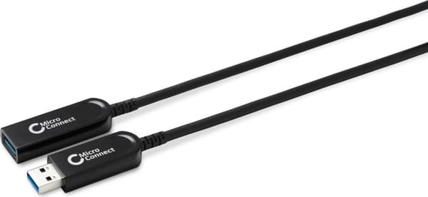 Microconnect USB3.0AAF15AOP USB-kabel 15 m 3.2 Gen 1 (3.1 Gen 1) USB A Sort (W125742679)