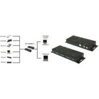 Exsys EX 1334HMV-2 - Seriel adapter - USB2.0 - RS-232 - 4 porte (EX-1334HMV-2) Sort