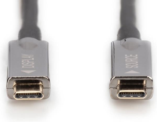 Digitus AK-330160-200-S USB-kabel 20 m USB 3.2 Gen 1 (3.1 Gen 1) USB C Svart