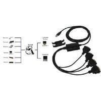 Exsys EX-1324 - Seriel adapter - USB 2.0 - RS-232/V.24 x 4