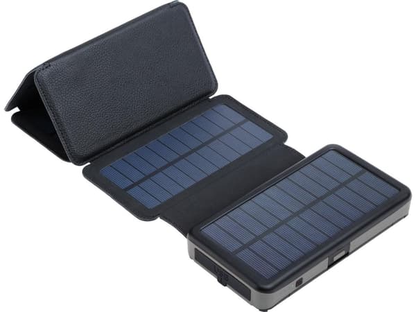 Sandberg Active 6 panel - solenergibank - Li-Pol - 20000 mAh - 74 Wh - 3 A - PD - 3 udgangsporte (2 x USB, USB-C) - på kabel: USB, USB-C