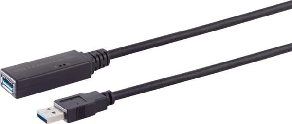 S/CONN maximal anslutning USB typ C--aktiv USB-A-förlängning, USB 3.0, 5Gbps, 30m (13-39485)