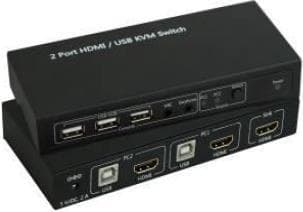 Microconnect MC-HDMI-USBKVM KVM-switch Sort Sort