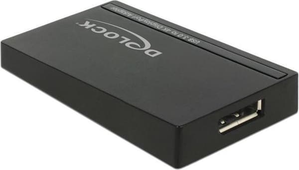 DeLOCK USB3.0 till DisplayPort-omvandlare - 4K Svart