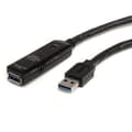 Pikkukuva 1 / 4: StarTech.com 5 metrin aktiivinen USB 3.0 -jatkokaapeli - uros/naaras - USB 3.0 SuperSpeed -kaapelin jatkojohto