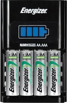 Batterioplader 1 time 638893 + biladapter/4 genopladelige batterier AA - batteri - mikro (AAA) (E300697700)