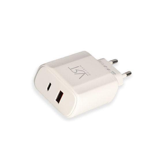 Rvelon Snabbladdare USB-A & USB-C 36W