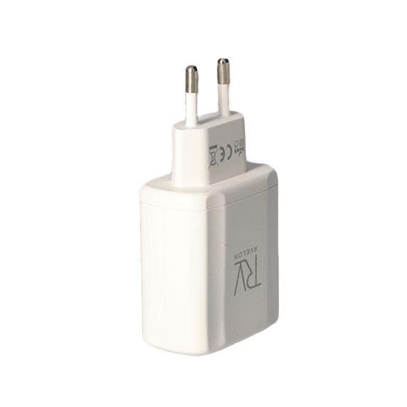 Rvelon Snabbladdare USB-A & USB-C 36W
