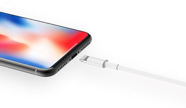 SiGN USB-C till Lightning Kabel 2.1A, 1m - Vit