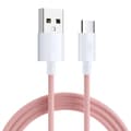 Miniatyrbild 1 av 6: SiGN Boost USB-A till USB-C Kabel 3A 1m - Rosa
