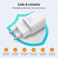 Miniatyrbild 3 av 4: SiGN Väggladdare USB-C PD, 20W - Vit