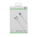 Miniatyrbild 2 av 2: DELTACO USB till Apple 30-Pin, synk-/laddarkabel, 1m, vit