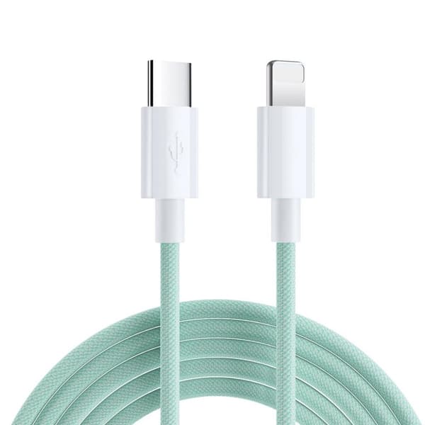 SiGN Boost USB-C till Lightning Kabel, 20W, 2m - Grön