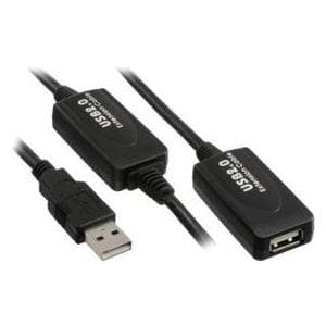 Kindermann 5771000115 - USB A - USB A - Mies/naaras - Suora - Suora - Musta (5771000115)
