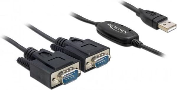 Delock - Adapter USB 2.0 - 2 x seriel
