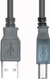 e+p CC 502/10 LOOSE. Kaapelin pituus: 10 m, Liitin 1: USB A, Liitin 2: USB B, USB-versio: 2.0, Liittimen sukupuoli: Uros/Mies, Tuotteen väri: Musta (9