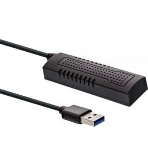 InLine - Lagercontroller - SATA 6Gb/s - USB 3.1 - Sort (76671B) Sort