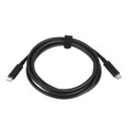 Lenovo - USB-kaapeli - Usb-C (M) USB-C (M) - 20V - 3A - 2M - Ideapad 330S-14 720S-13 720S-15 730S-13 L340-15 L340-17 S940 5204 -12