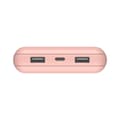 Pikkukuva 4 / 5: Belkin BOOST↑CHARGE™ 20 000 mAh Power Bank - USB-A/USB-C -tulo - 15 W - Kaapelilla - Rose Gold