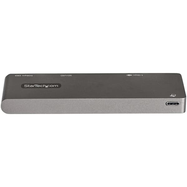 StarTech.com USB-C-moniporttinen sovitin MacBook Prolle/Airille - USB-C - 4K HDMI - 100 W virransyöttö - SD/MicroSD - 2-porttinen USB 3.0 -keskitin -