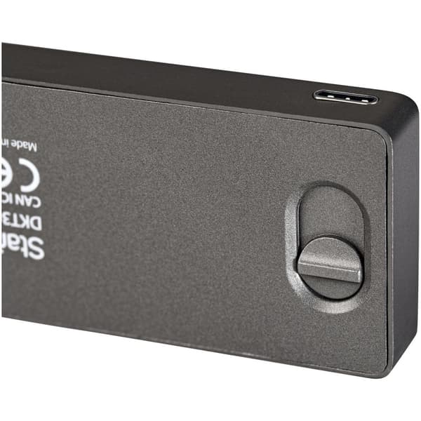 StarTech.com USB-C-moniporttinen sovitin MacBook Prolle/Airille - USB-C - 4K HDMI - 100 W virransyöttö - SD/MicroSD - 2-porttinen USB 3.0 -keskitin -