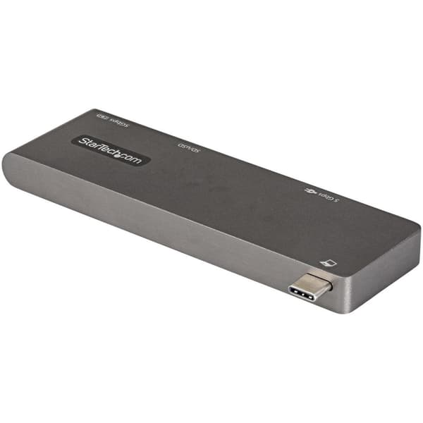 StarTech.com USB-C-moniporttinen sovitin MacBook Prolle/Airille - USB-C - 4K HDMI - 100 W virransyöttö - SD/MicroSD - 2-porttinen USB 3.0 -keskitin -