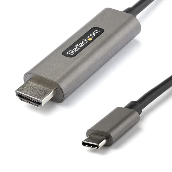 StarTech 3ft (1m) USB C - HDMI -kaapeli 4K 60 Hz HDR10:llä, Ultra HD USB Type-C - 4K HDMI 2.0b -videosovitinkaapeli, USB-C - HDMI HDR -näyttö/näytön m