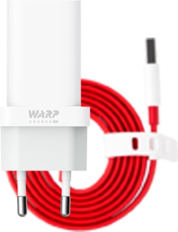 ONEPLUS - Warp Charger Hurtigoplader - 30W + 6A - Hvid - USB-oplader Original strømforsyning (WC0506A3HK D301)