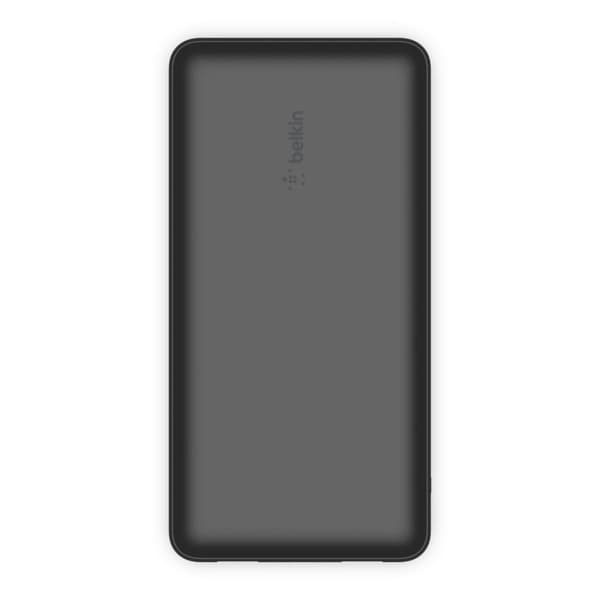 Belkin BOOST↑CHARGE™ 20.000 mAh Power Bank - USB-A/USB-C-indgang - 15 W - m/kabel - Sort