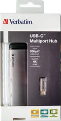 Miniatyrbild 1 av 6: Verbatim USB-C Multiport Hub USB 3.0