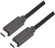 Bachmann 918.190 USB-kaapeli 0,5 m USB 3.2 Gen 2 (3.1 Gen 2) USB C Black (918190)