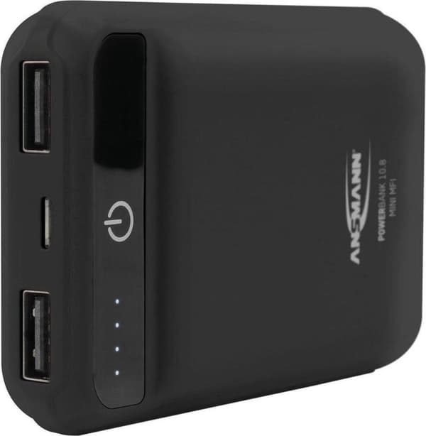 Ansmann Powerbank 10,8 mini 10.000mAh 2-port