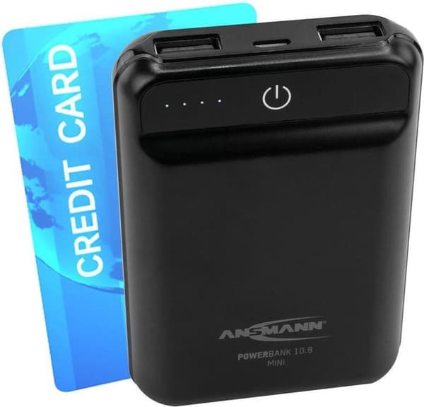 Ansmann Powerbank 10,8 mini 10.000mAh 2-port
