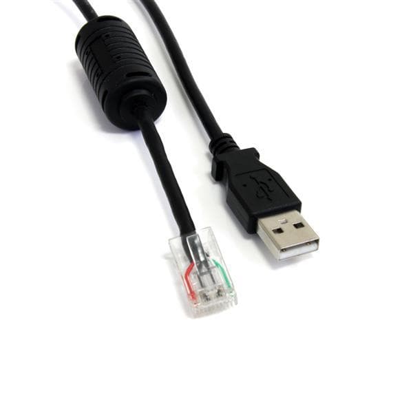 StarTech.com 6 fot Smart UPS-ersättnings-USB-kabel AP9827 - USB-kabel - USB (M) till RJ-45 (10-stift) (M) - 1,8 m - Svart