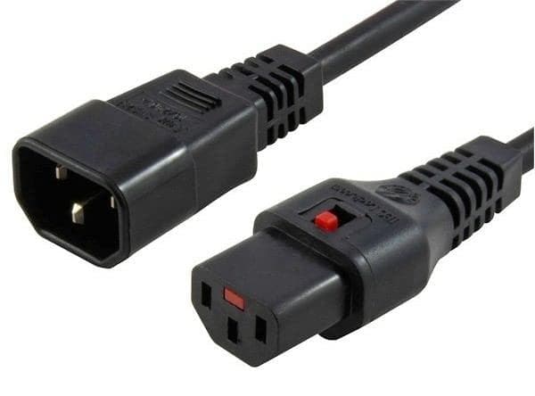 Microconnect PC1003 virtajohto musta 1,5m C13 Coupler C14 Coupler (PC1003)