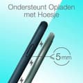 Miniatyrbillede 3 af 11: GP Batterier Induktiv oplader 2000mA 165QP0AGREY QP0A Udgange Qi Standard Mørkegrå