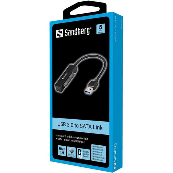 Sandberg USB 3.0 til SATA Link