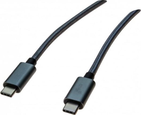 Hypertec 532483-HY, 1 m, USB C, USB C, USB 3.2 Gen 2 (3.1 Gen 2), 10 000 Mbit/s, svart