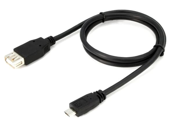 Hewlett-Packard HP - USB-adapter - USB typ A, 4-stift (F) - 5-stift mikro-USB typ B (M) (USB2.0 OTG) - för Pro 408 G1, Pro Slate 12, 8 (K2P83AA )