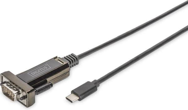 Digitus USB 2.0 Adapter [1x seriel 9-bens - 1x USB-C stik] DA-70166