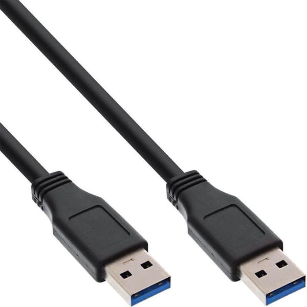 DeLOCK USB til USB-kabel - USB3.0 - op til 2A / sort - 5 meter