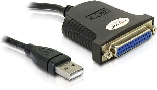 Delock USB 1.1 til parallel adapterkabel 0,8 m (61330)