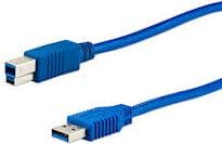 E+P USB 3.0 anslutningskabel CC 302/2 2,5 m typ A + typ B (CC302/2)