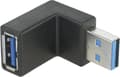 Miniatyrbillede 1 af 4: Renkforce USB 3.2 Gen 1 (USB 3.0) Adapter [1x USB 3.2 Gen 1 stik A (USB 3.0) - 1x USB 3.2 Gen 1 stik A (USB 3.0)]